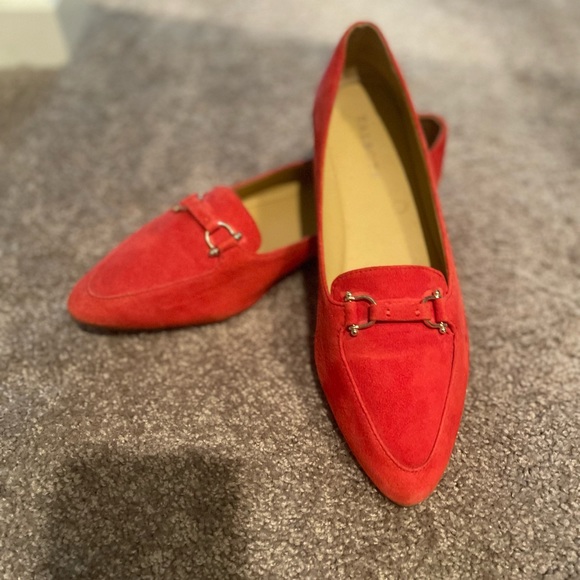 Talbots Shoes - Red suede shoes